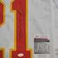 Kansas City Chiefs Trent Mcduffie Autographed Rookie Number 21 Jersey Jsa Coa