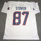 Houston Texans Cade Stover Autographed Signed Jersey Beckett Hologram