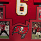 Framed Tampa Bay Buccaneers Baker Mayfield Autographed Signed Jersey Jsa Coa