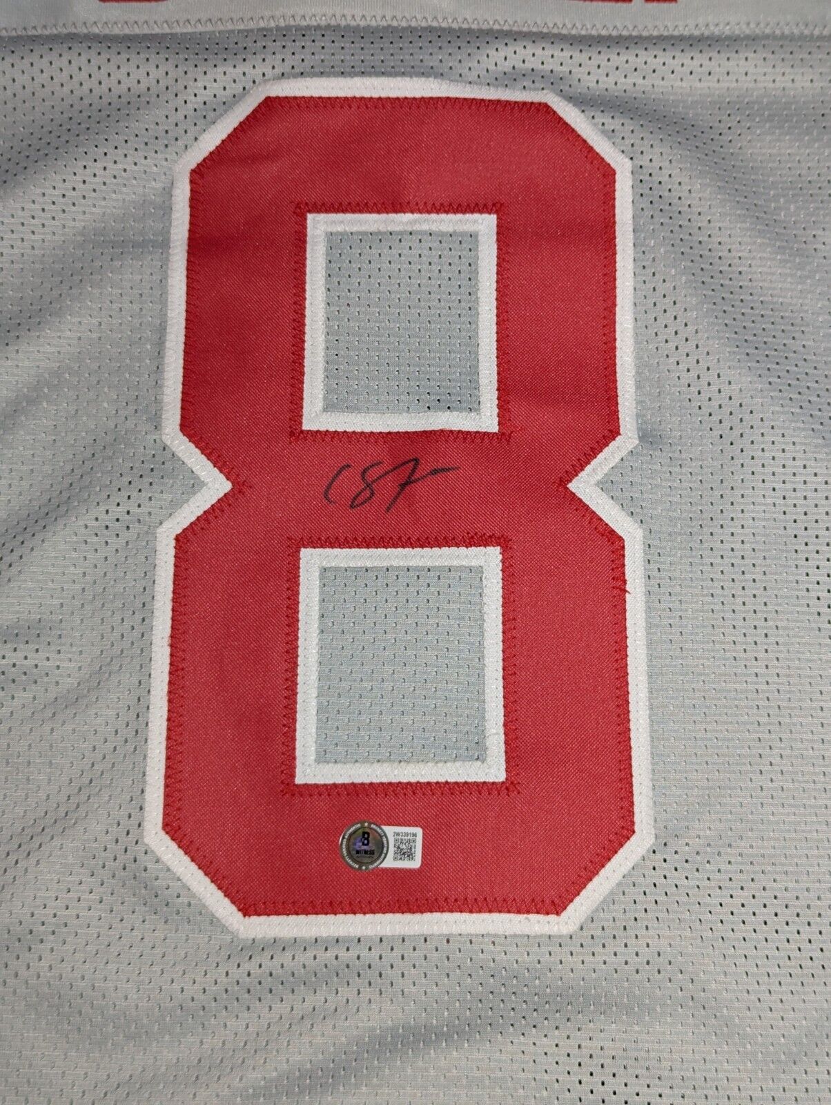 Ohio State Buckeyes Cade Stover Autographed Signed Jersey Beckett Holo