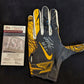 Pittsburgh Steelers Joey Porter Jr & Sr Signed Pair Of Gloves Jsa Coa