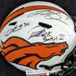 Denver Broncos 3X Signed Full Size Lunar Replica Helmet Jsa Coa