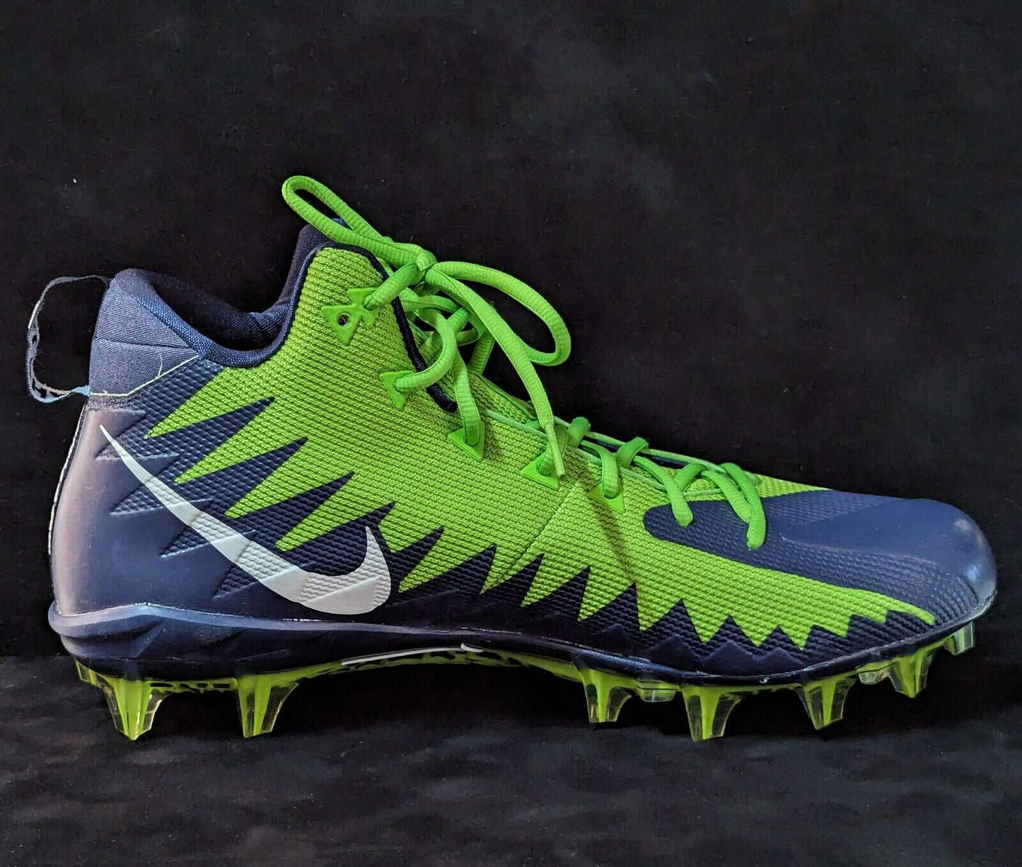 Seattle Seahawks Devon Witherspoon Signed Football Cleat Beckett Hologram