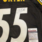 Pittsburgh Steelers Joey Porter Sr Autographed Signed Jersey Jsa Coa