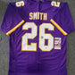 Minnesota Vikings Robert Smith Jr Autographed Signed Jersey Jsa Coa