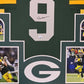 Framed Green Bay Packers Christian Watson Autographed Signed Jersey Beckett Holo