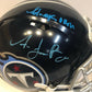 Aj Brown Rare Full Name Signed Inscr Titans Speed Authentic F/S Helmet Jsa Coa