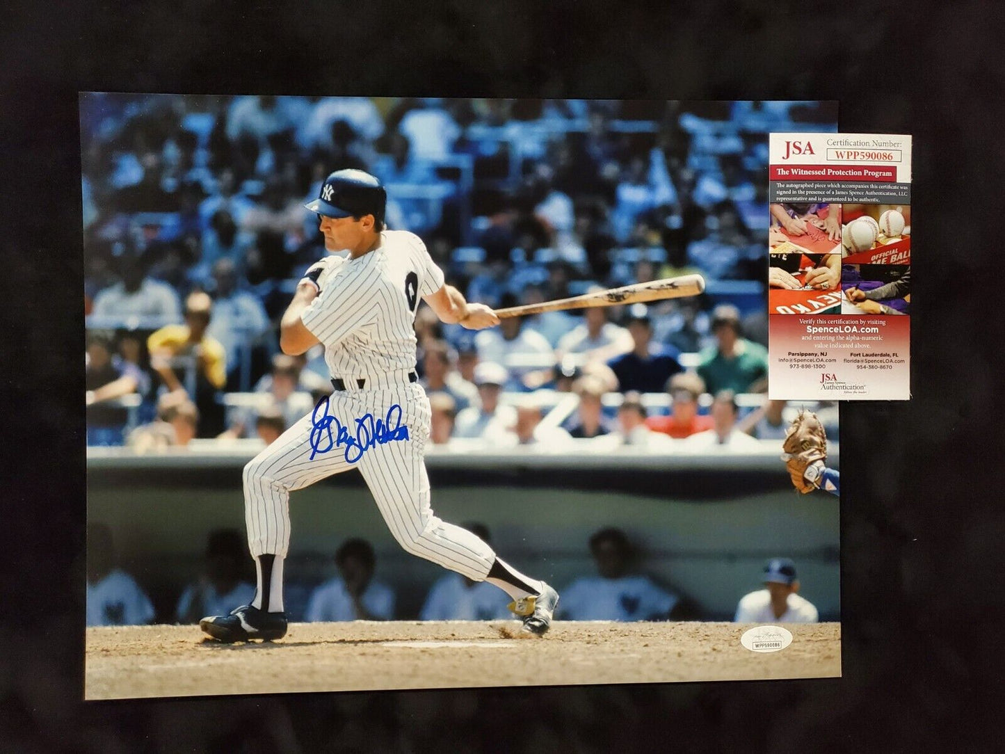 New York Yankees Graig Nettles Autographed Signed 11X14 Photo Jsa Coa