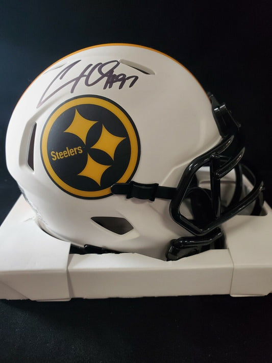 Cameron Heyward Autographed Pittsburgh Steelers Lunar Mini Helmet Bas Holo