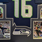 Framed Seattle Seahawks Tyler Lockett Autographed Signed Jersey Jsa Coa