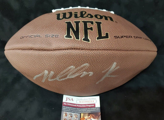 MVP Authentics Las Vegas Raiders Malcolm Koonce Autographed Signed Football Jsa Coa 112.50 sports jersey framing , jersey framing