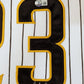 MVP Authentics Framed Fernando Tatis Jr Autographed Signed San Diego Padres Jersey Beckett Holo 719.10 sports jersey framing , jersey framing