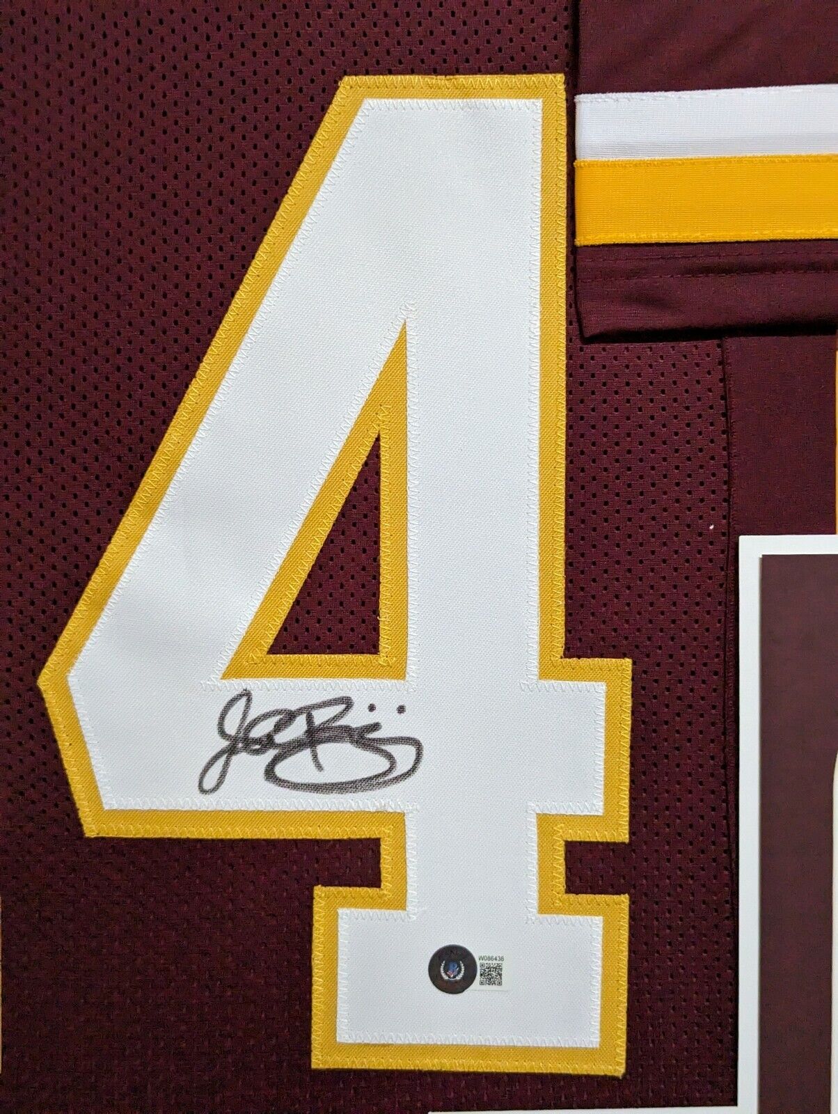 Redskins jersey frame online