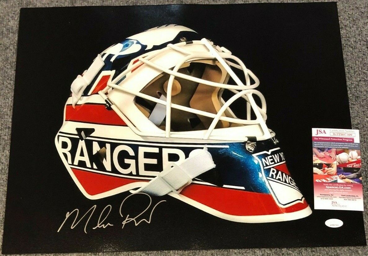 Mike Richter Autographed Signed New York Rangers 16X20 Photo Jsa Coa