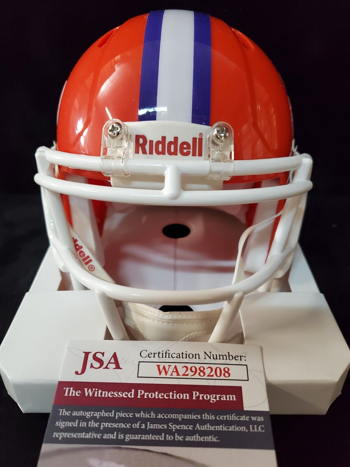 MVP Authentics Clemson Tigers Amari Rodgers Autographed Signed Speed Mini Helmet Jsa Coa 117 sports jersey framing , jersey framing