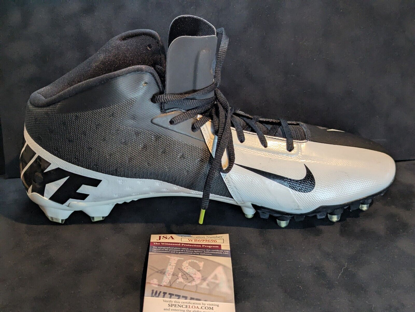 Philadelphia Eagles Fletcher Cox Autographed Signed Cleat Jsa Coa