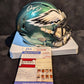 Philadelphia Eagles Quinyon Mitchell Autographed Signed Speed Mini Helmet Jsa