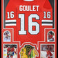 MVP Authentics Framed Chicago Blackhawks Michel Goulet Autographed Signed Jersey Beckett Coa 445.50 sports jersey framing , jersey framing