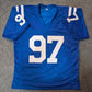 Indianapolis Colts Laiatu Latu Autographed Signed Jersey Jsa Coa