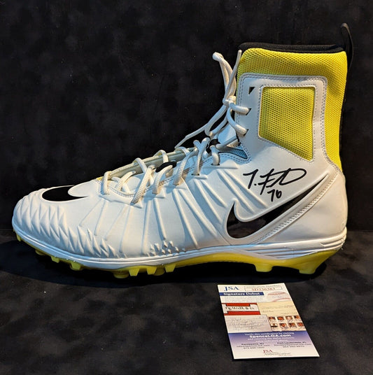 Pittsburgh Steelers Troy Fautanu Autographed Signed Cleat Jsa Coa