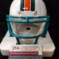 Miami Dolphins Richmond Webb Autographed Signed Speed Mini Helmet Jsa Coa