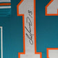 Framed Miami Dolphins Dan Marino Autographed Signed Jersey Jsa Coa