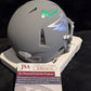 Philadelphia Eagles Quinyon Mitchell Autographed Amp Slate Mini Helmet Jsa