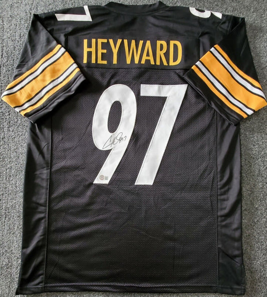 Pittsburgh Steelers Cameron Heyward Autographed Signed Jersey Beckett Holo