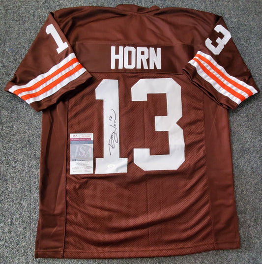 Cleveland Browns Don Horn Autographed Signed Jersey Jsa Coa