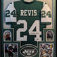 Framed New York Jets Darrelle Revis Autographed Signed Jersey Beckett Holo