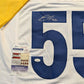 Los Angeles Rams Braden Fiske Autographed Signed Jersey Jsa Coa