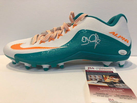 MVP Authentics Miami Dolphins Oj Mcduffie Autographed Signed Nike Cleat Jsa Coa 125.10 sports jersey framing , jersey framing