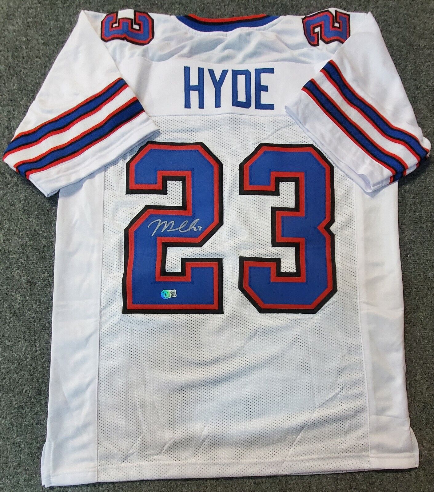 Buffalo Bills Micah Hyde Autographed Signed Jersey Jsa Coa