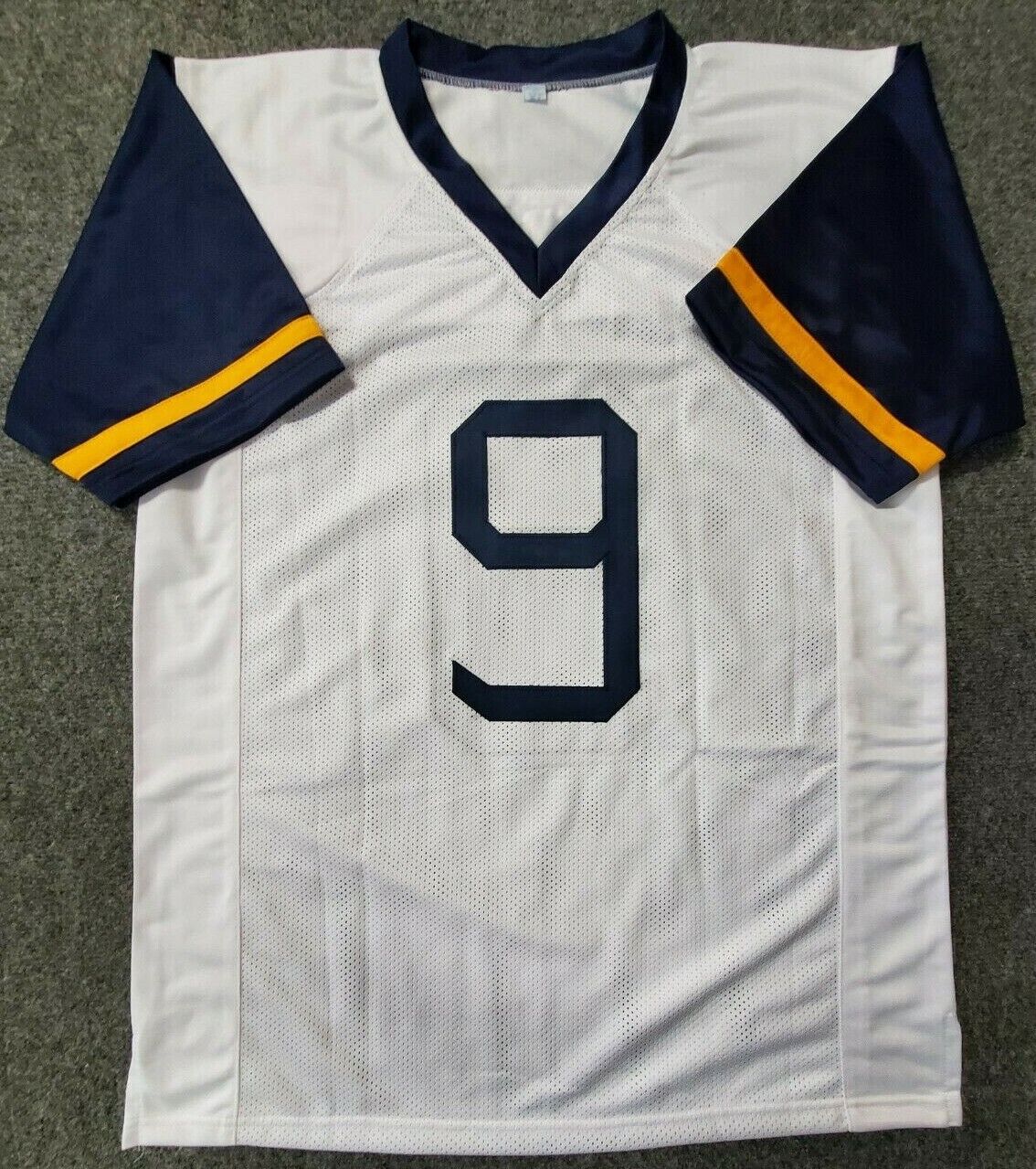 West Virginia Mountaineers Major Harris Autographed Signed Jersey Jsa Coa