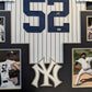 Framed New York Yankees Cc Sabathia Autographed Signed Jersey Psa Coa