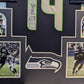 Framed Seattle Seahawks Dk Metcalf Autographed Signed Jersey Beckett Holo