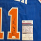 New York Knicks Derek Harper Autographed Signed Jersey Jsa Coa