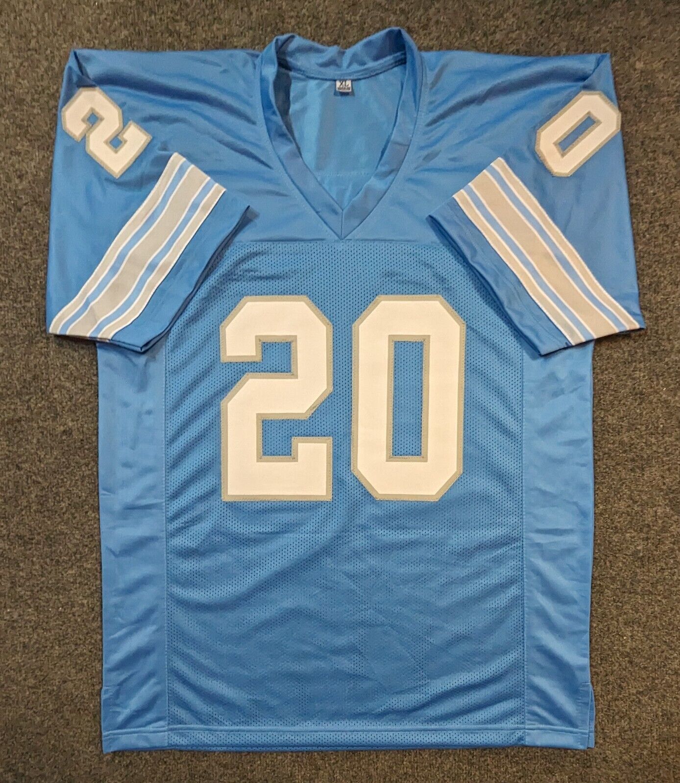 BILLY SIMS AUTOGRAPHED DETROIT LIONS JERSEY, AVAILABLE IF LISTED 2024