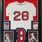 MVP Authentics Framed Suede Jd Martinez Autographed Signed Boston Red Sox Jersey Fanatics Holo 809.10 sports jersey framing , jersey framing