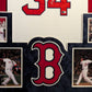 Suede Framed David Ortiz Autographed Signed Boston Red Sox Jersey Beckett Holo