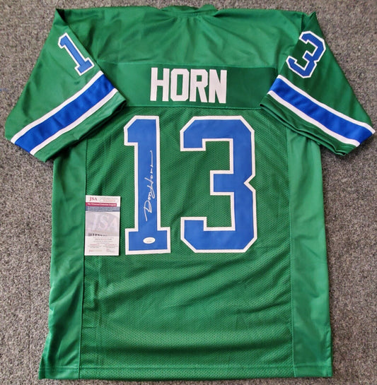 Portland Thunder Wfl Don Horn Autographed Signed Jersey Jsa Coa