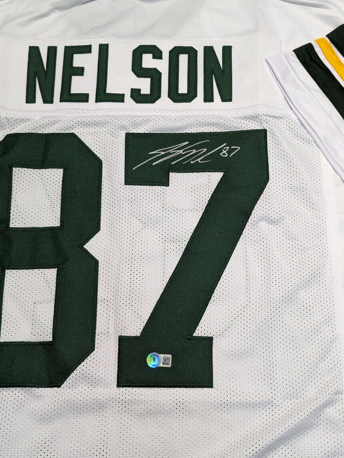 Jordy nelson best sale signed jersey