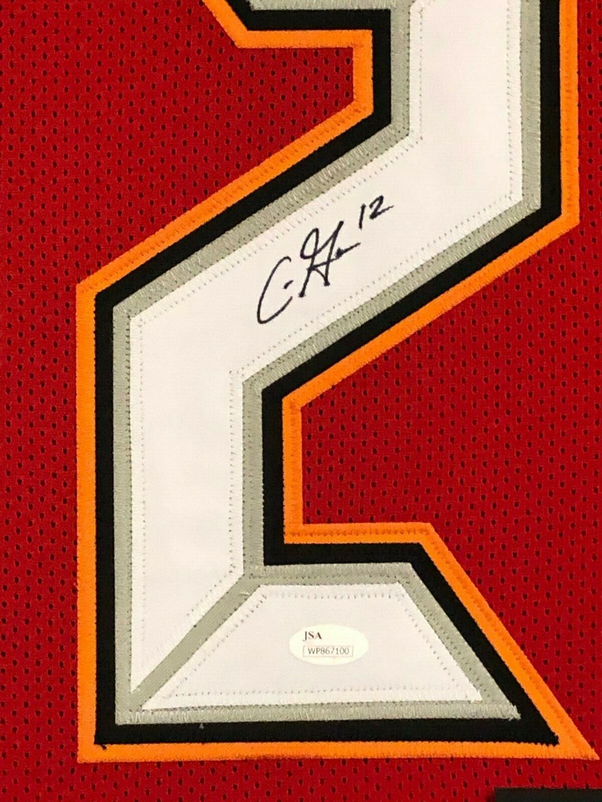 Buccaneers Chris buying Godwin signed jersey(JSA HOLO)