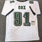 MVP Authentics Philadelphia Eagles Fletcher Cox Autographed Signed Jersey Jsa Coa 108 sports jersey framing , jersey framing