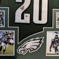 Framed Philadelphia Eagles Brian Dawkins Autographed Signed Jersey Beckett Holo