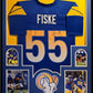 Custom Framed Los Angeles Rams Braden Fiske Autographed Signed Jersey Jsa Coa