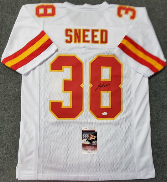 MVP Authentics Kansas City Chiefs L'jarius Sneed Autographed Signed Jersey Jsa Coa 135 sports jersey framing , jersey framing