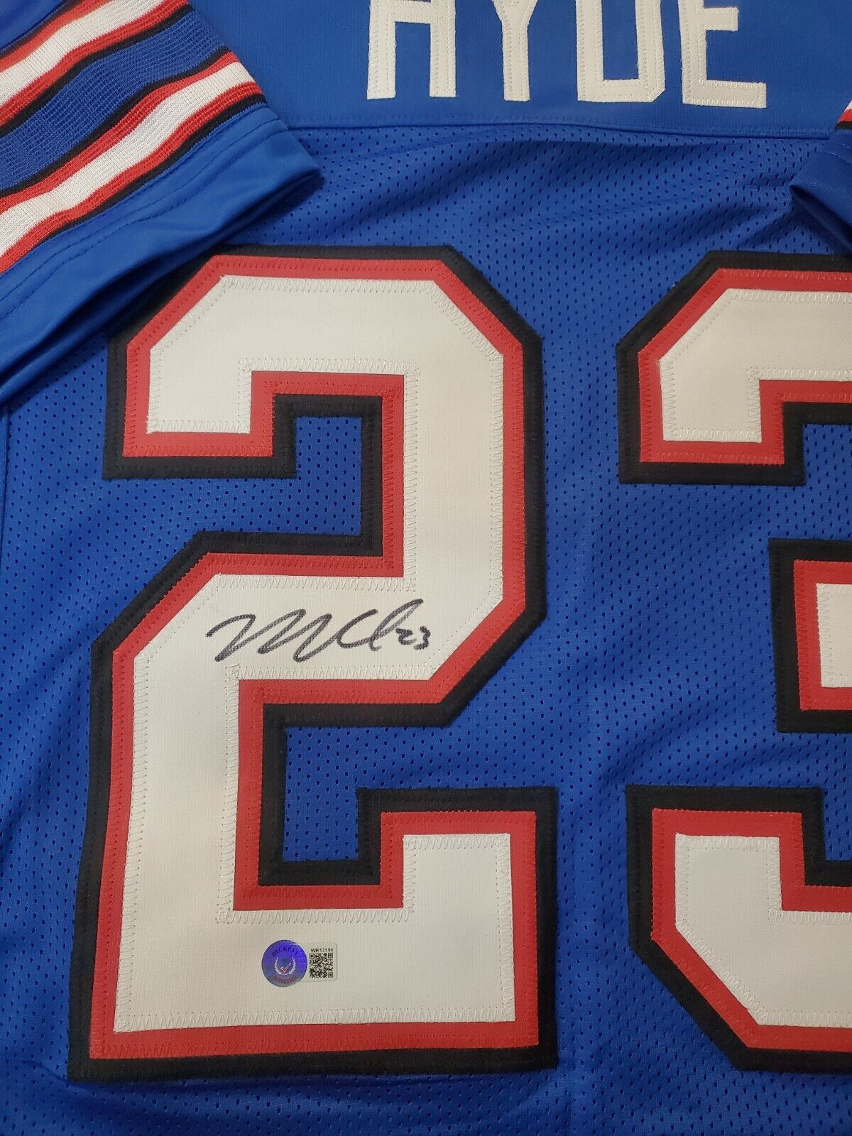 Buffalo Bills Micah Hyde Autographed Signed Jersey Jsa Coa