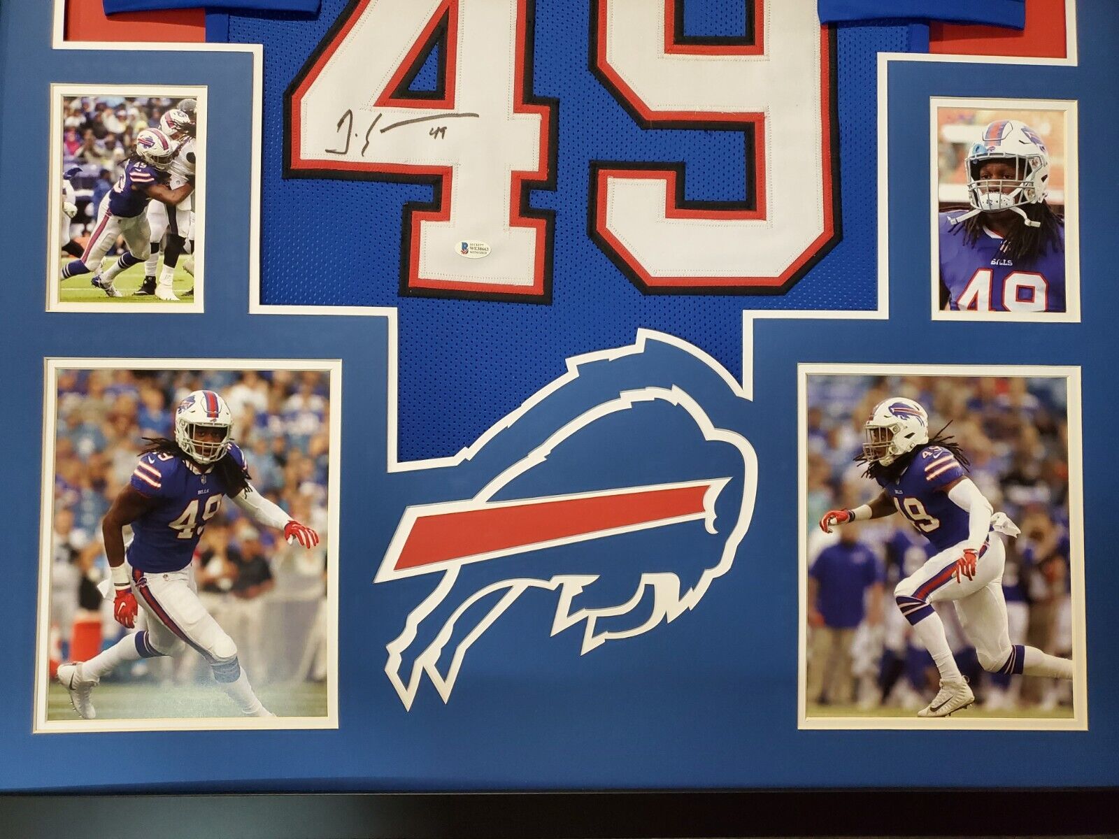 Deals Tremaine Edmunds Signed Jersey Beckett Authenticated