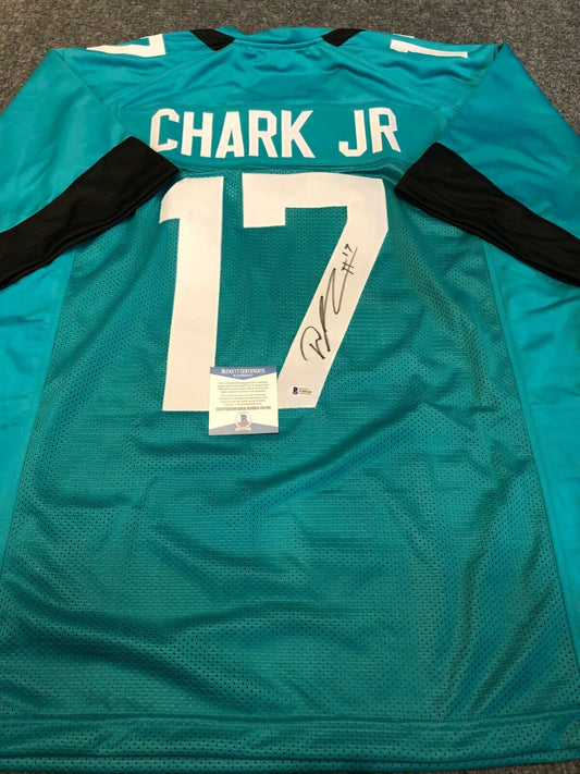 MVP Authentics Jacksonville Jaguars Dj Chark Autographed Signed Jersey Beckett  Coa 134.10 sports jersey framing , jersey framing